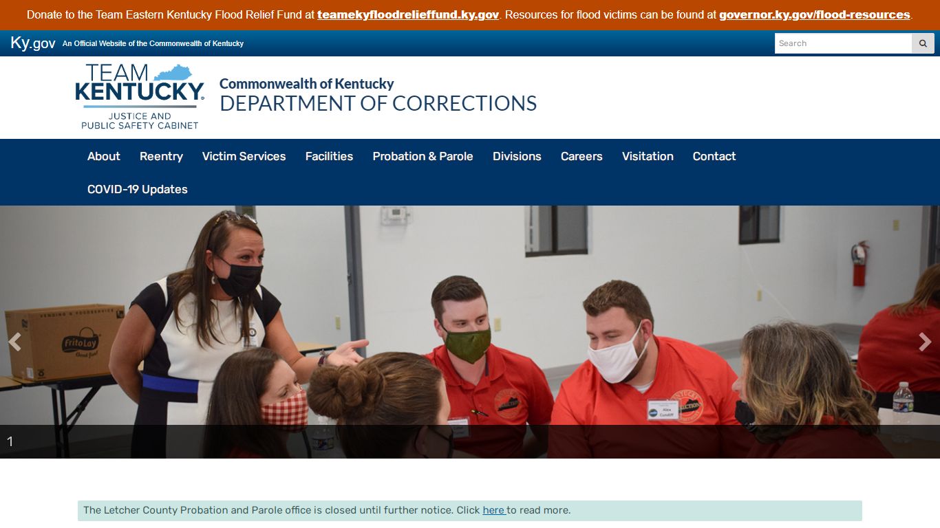 Welcome - Department of Corrections - Kentucky